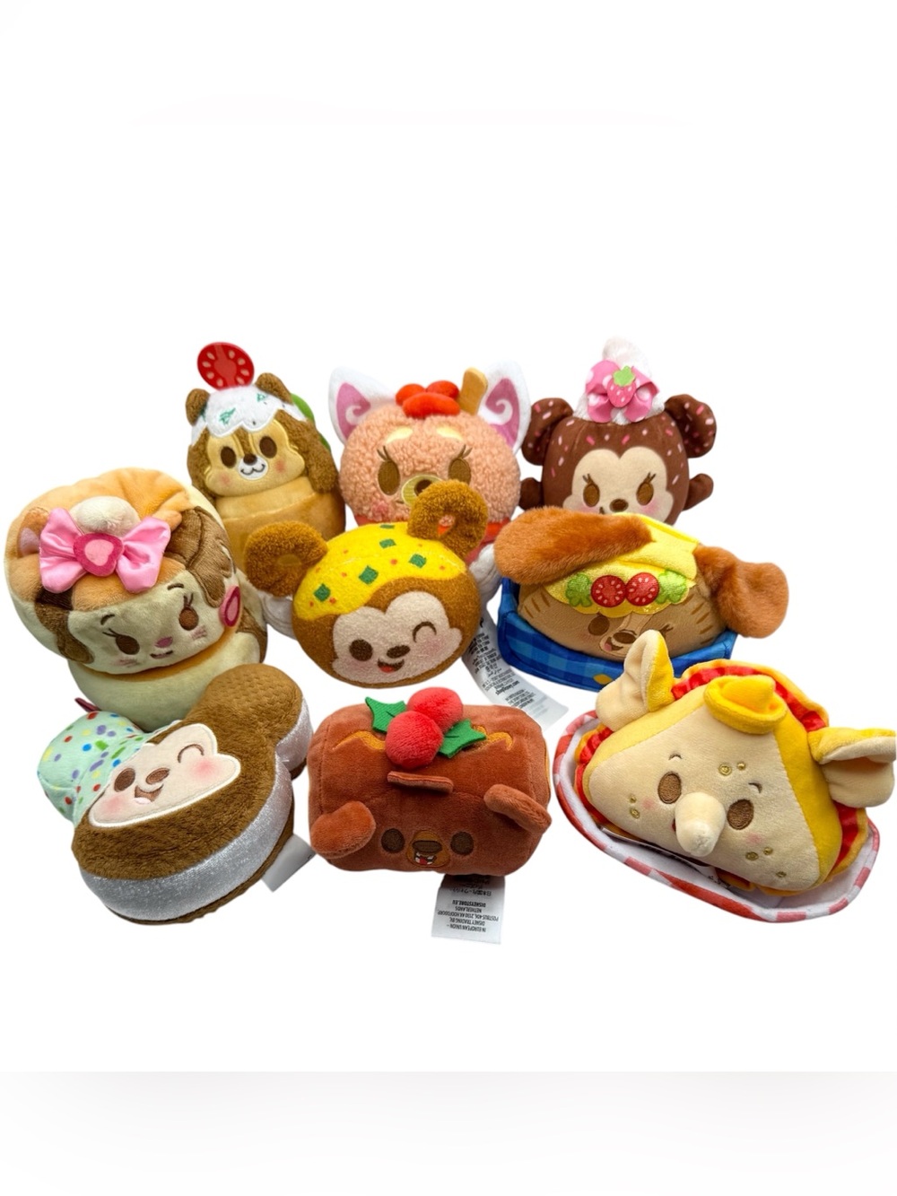 Disney Munchling Mixed Lot Plush Stuffed Mini Toy Figures